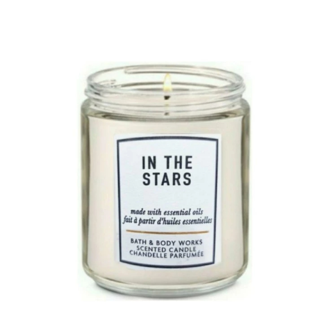 B&BW In The Stars Single Wick Candle (NWT)